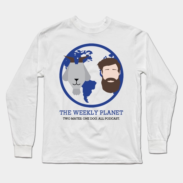 The Weekly Planet (Clean) Long Sleeve T-Shirt by Jahshyewuh